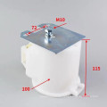 The cheapest factory price L14 universal round oil cup elevator felt white oil box guide oil can